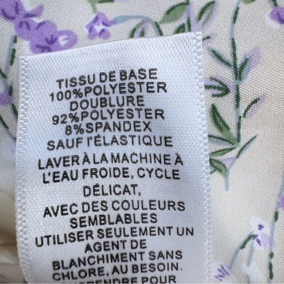 Chelsea28 Lavender Floral Sleeveless Maxi Dress Size Small‎ Flowy NEW - Picture 16 of 16